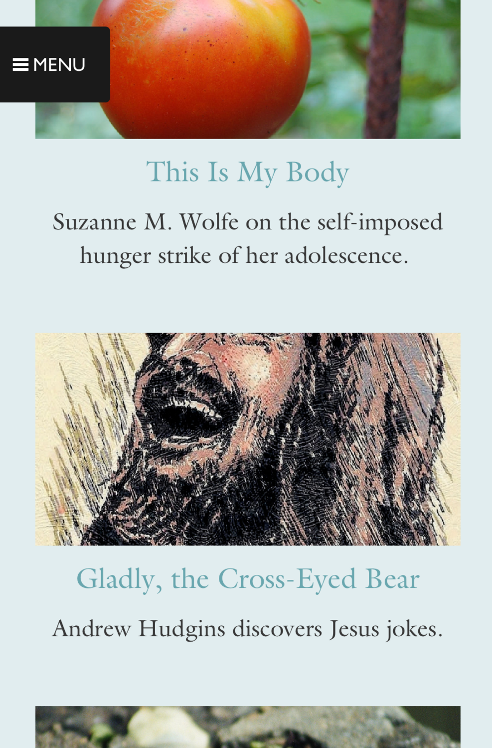 Image Journal responsive mobile layout